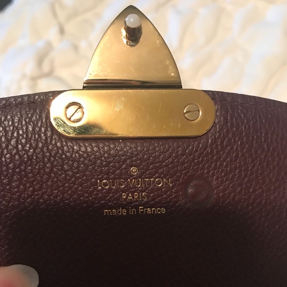 EUC Louis Vuitton Monogram Canvas Burgundy Eden PM - Picture 5 of 8